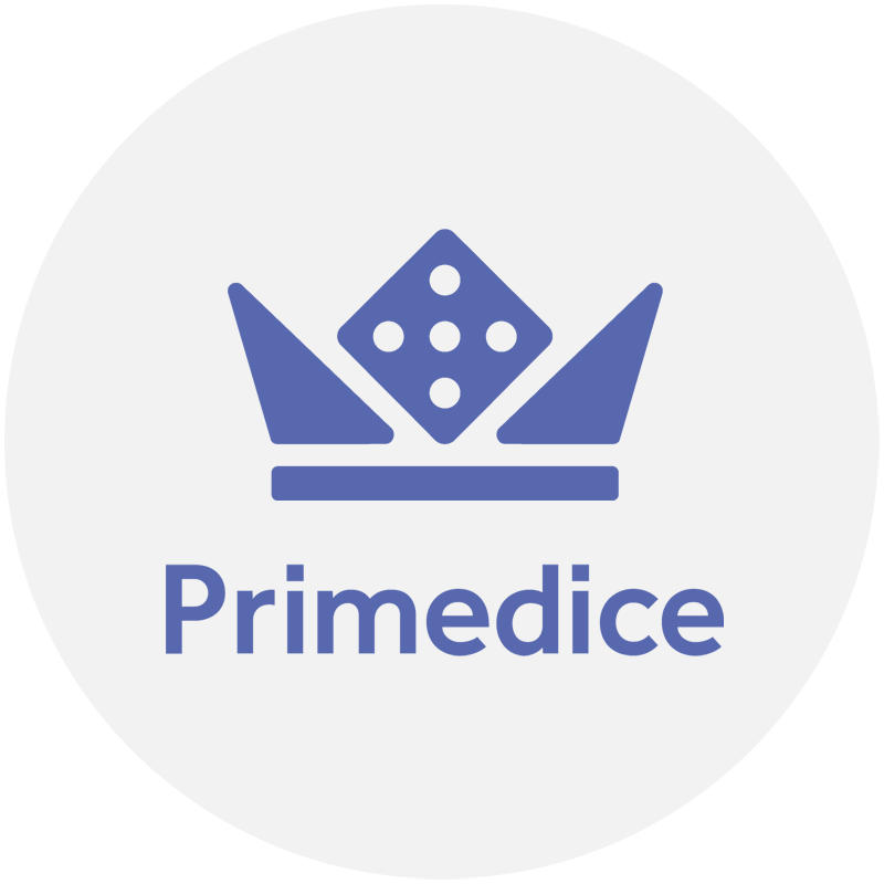 PrimeDice Logo Transparent Background